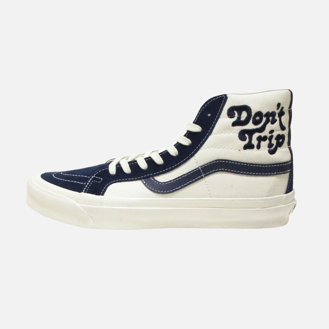 VANS VAULT(バンズボルト)の★新品★バンズ★フリー&イージーSK8-Hi (White/Navy/10.5) メンズの靴/シューズ(スニーカー)の商品写真