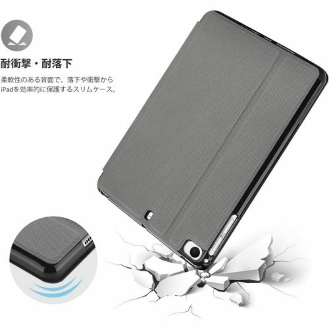 ProCase iPad Mini 5/4/3/2/1 2 3‐グレー 194 スマホ/家電/カメラのスマホ/家電/カメラ その他(その他)の商品写真