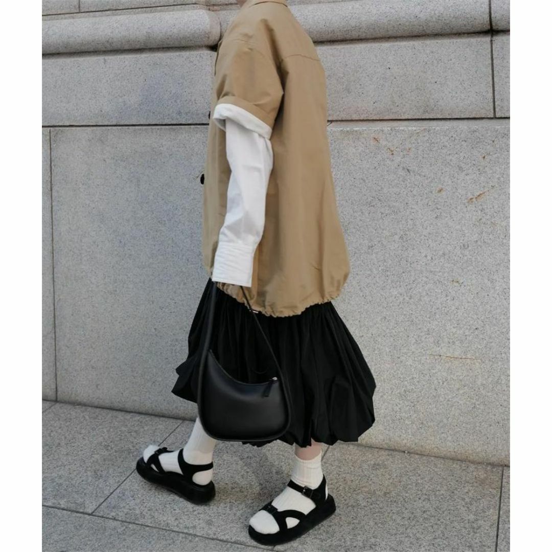 ㊱ 入手困難 新品 完売品 MACHATT バルーンメモリースカートスカート レディースのスカート(ひざ丈スカート)の商品写真