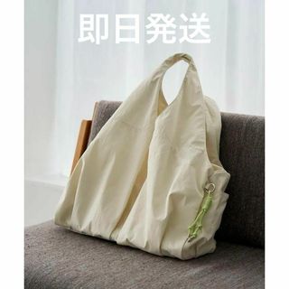 カスタネ(Kastane)の完売品 新品 Kastane A4対応/PC対応 トラベルBAG L アイボリー(トートバッグ)