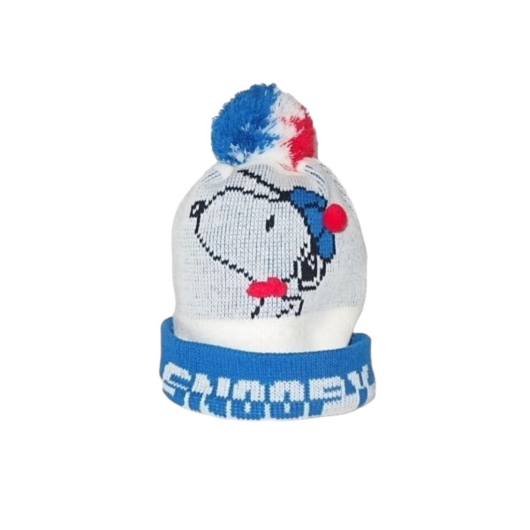 SNOOPY(スヌーピー)の▪️80‘s【SNOOPY】VINTAGE BEANIE レディースの帽子(ニット帽/ビーニー)の商品写真