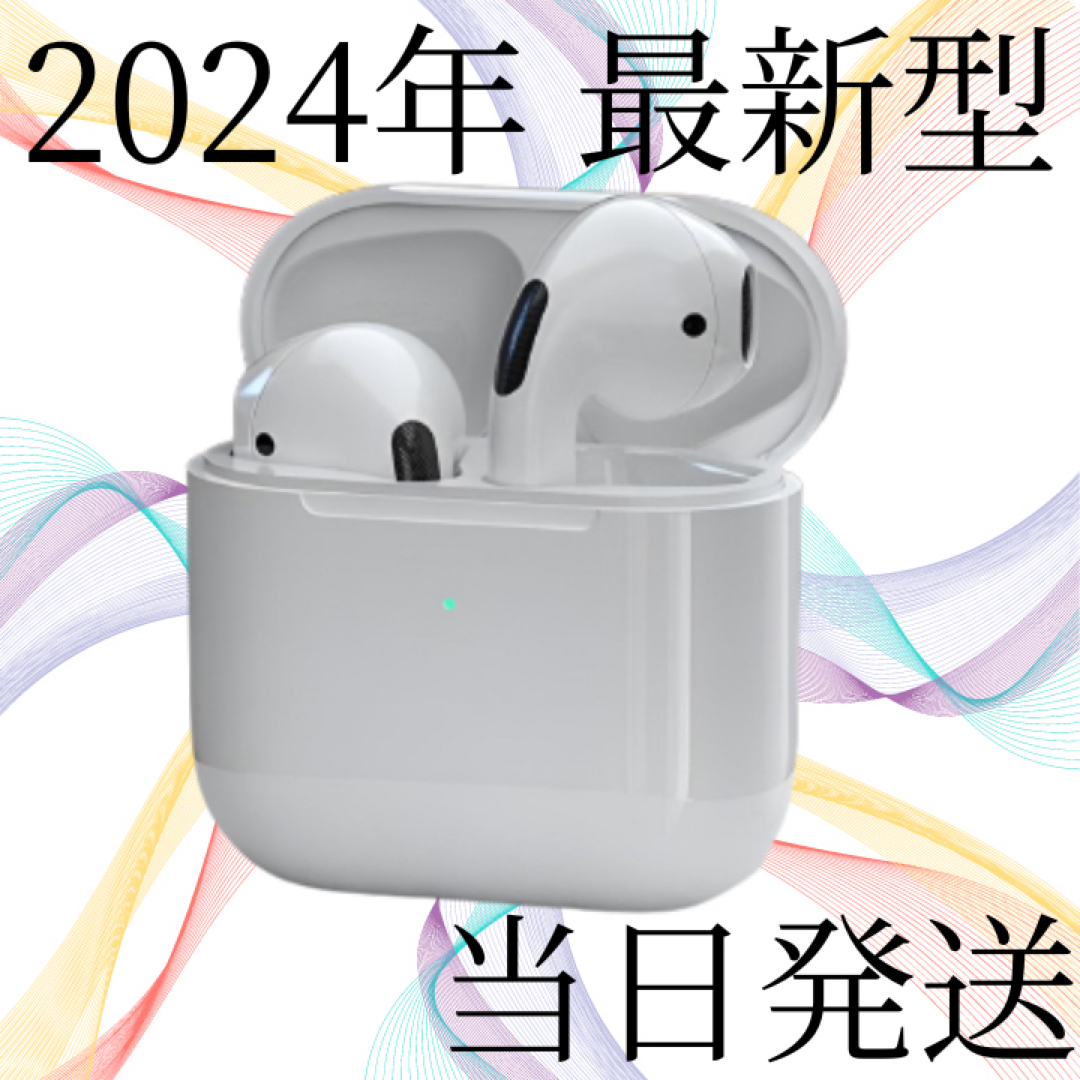 【2024年最新型】ワイヤレスイヤホン ノイズキャンセリング機能搭載 スマホ/家電/カメラのオーディオ機器(ヘッドフォン/イヤフォン)の商品写真