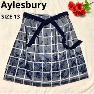 Aylesbury - 【美品】Aylesbury シースルー レイヤースカート 東京スタイル 13号