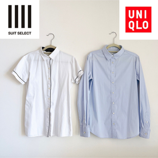 ユニクロ(UNIQLO)のスーツセレクト　ユニクロ　シャツ　半袖　長袖　セット(シャツ/ブラウス(長袖/七分))