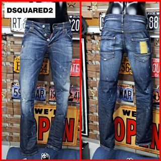 ディースクエアード(DSQUARED2)のディースクエアード　ストレッチ　スキニー　デニム　ジーンズ　44 Ｍ(デニム/ジーンズ)