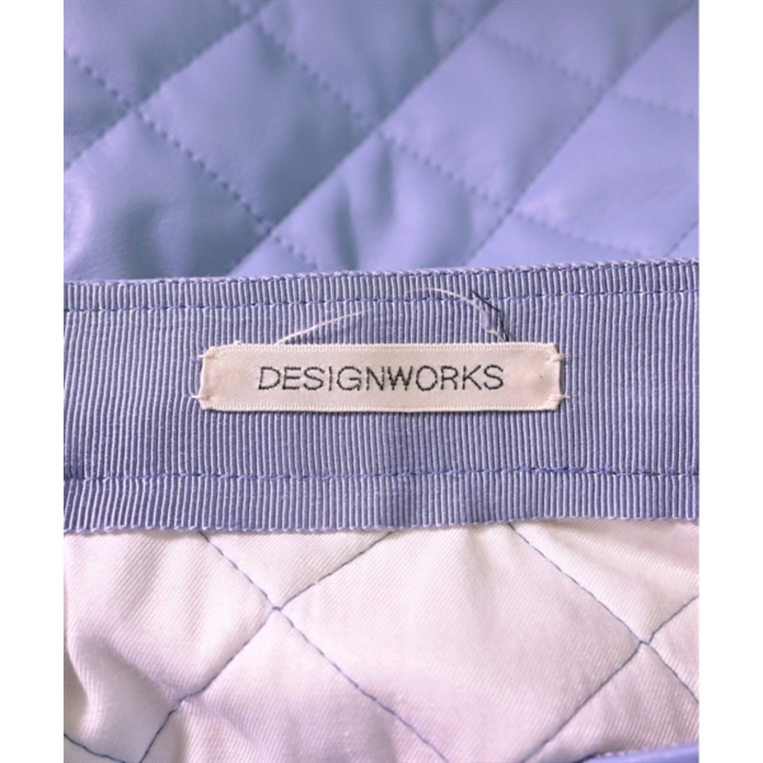 DESIGNWORKS(デザインワークス)のDESIGNWORKS ロング・マキシ丈スカート 38(M位) 青 【古着】【中古】 レディースのスカート(ロングスカート)の商品写真