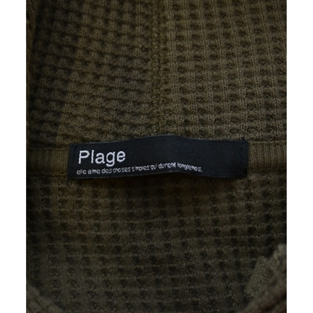 Plage(プラージュ)のPlage プラージュ ワンピース 36(S位) カーキ 【古着】【中古】 レディースのワンピース(ひざ丈ワンピース)の商品写真