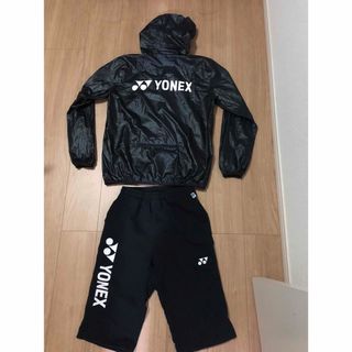 ヨネックス(YONEX)のヨネックス ナイロンパーカー テニスウェア ジャージ 七分丈 パンツ ズボン M(バドミントン)