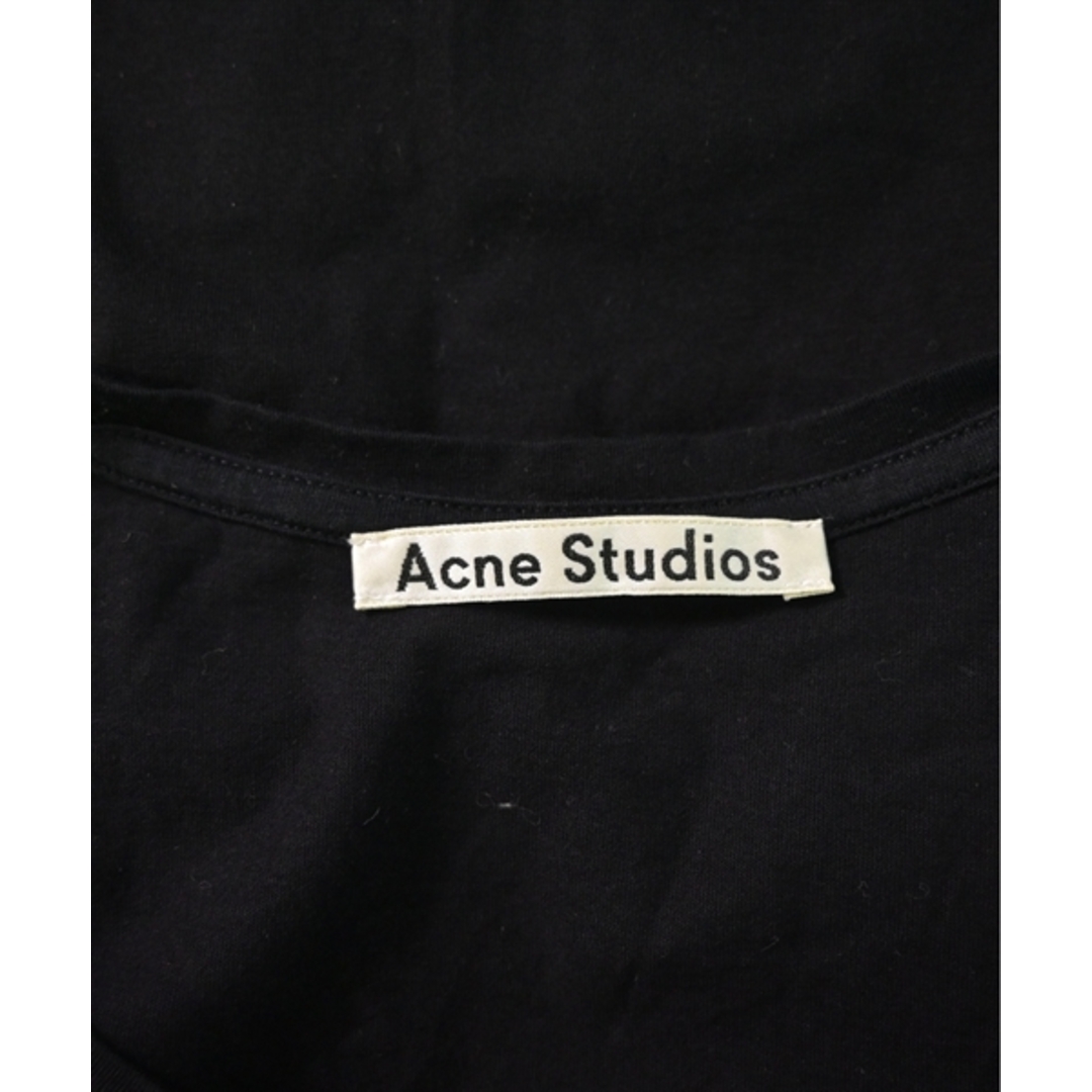 Acne Studios(アクネストゥディオズ)のAcne Studios アクネストゥディオズ Tシャツ・カットソー XS 黒 【古着】【中古】 レディースのトップス(カットソー(半袖/袖なし))の商品写真