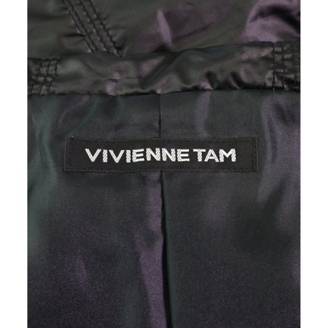 VIVIENNE TAM(ヴィヴィアンタム)のVIVIENNE TAM ヴィヴィアンタム コート（その他） 1(S位) 黒 【古着】【中古】 レディースのジャケット/アウター(その他)の商品写真