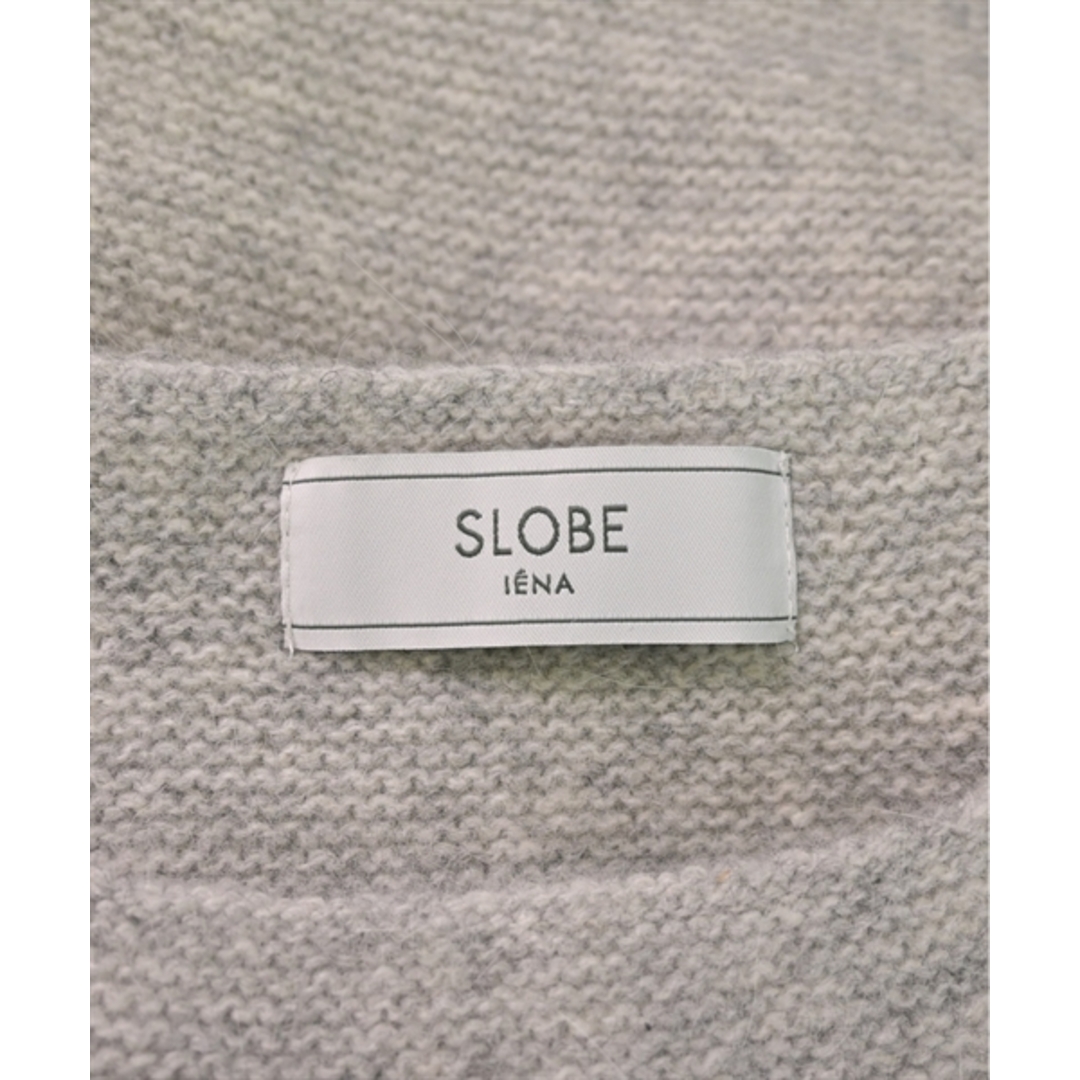 SLOBE IENA(スローブイエナ)のSLOBE IENA スローブイエナ ニット・セーター F グレー 【古着】【中古】 レディースのトップス(ニット/セーター)の商品写真