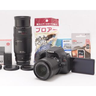 キヤノン(Canon)のとっても軽くて、ダブルレンズで使い勝手抜群❤️Canon Eos Kiss x9(デジタル一眼)