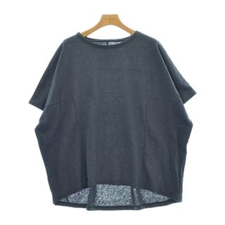 スローブイエナ(SLOBE IENA)のSLOBE IENA スローブイエナ Tシャツ・カットソー F ブルーグレー 【古着】【中古】(カットソー(半袖/袖なし))