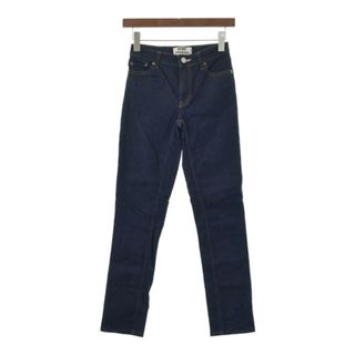 アクネストゥディオズ(Acne Studios)のAcne Studios デニムパンツ 24(S位) インディゴ(デニム) 【古着】【中古】(デニム/ジーンズ)