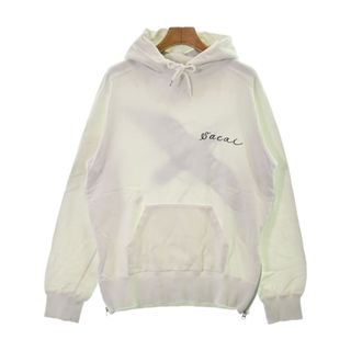 sacai - sacai サカイ パーカー 1(S位) 白 【古着】【中古】