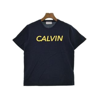 CALVIN KLEIN カルバンクライン Tシャツ・カットソー S 紺 【古着】【中古】