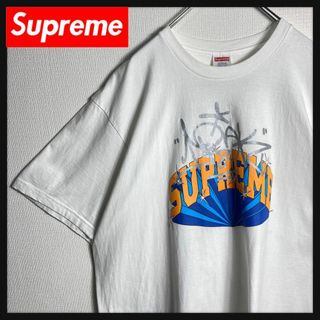 シュプリーム(Supreme)の【希少XLサイズ】シュプリーム　アーチロゴ　Tシャツ　即完売モデル(Tシャツ/カットソー(半袖/袖なし))