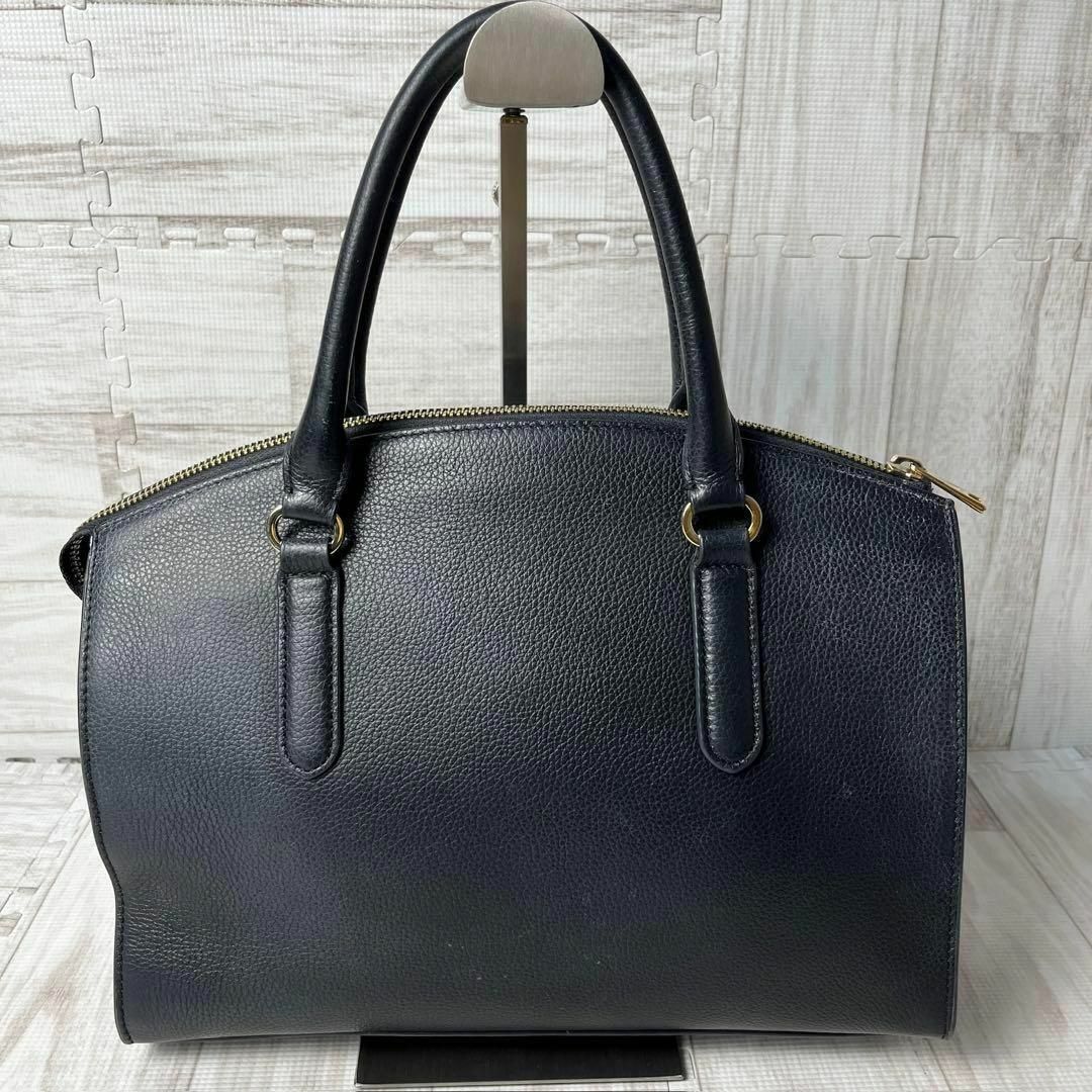 Furla(フルラ)の極美品 FURLA フルラ 2way ショルダーバッグ レザー シボ革 黒 レディースのバッグ(ショルダーバッグ)の商品写真