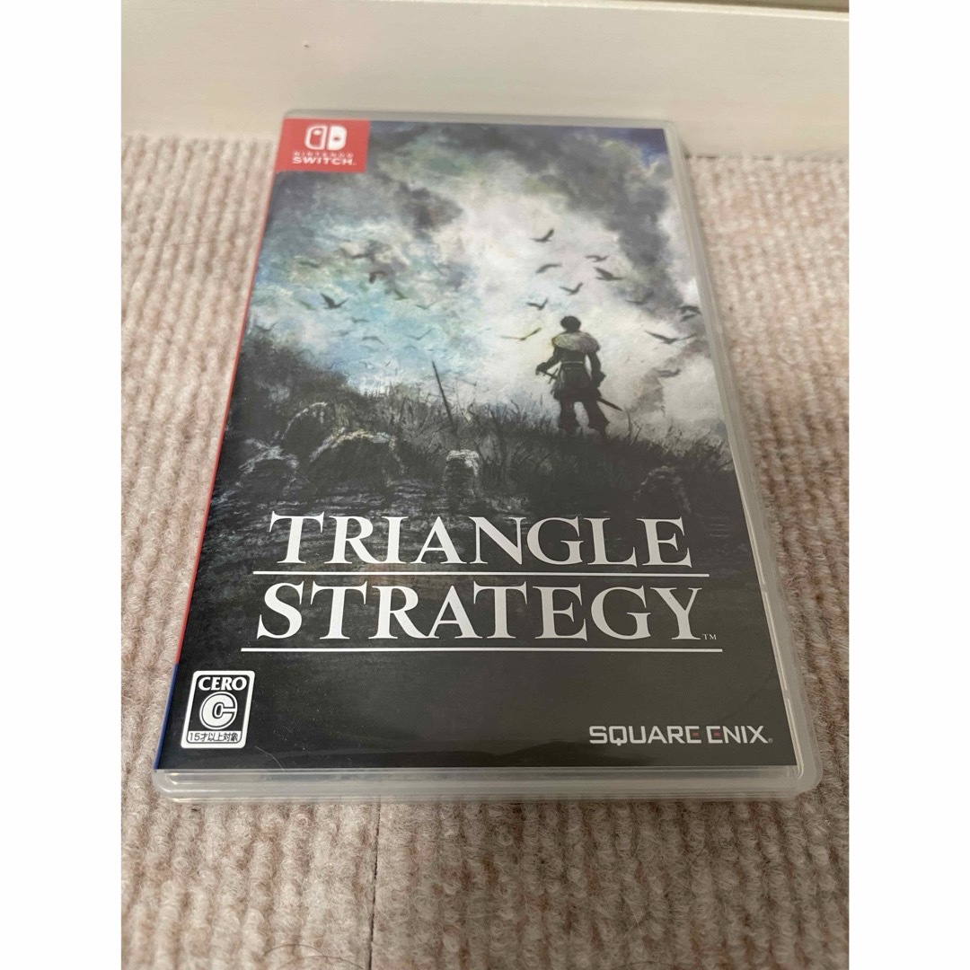 Nintendo Switch(ニンテンドースイッチ)のTRIANGLE STRATEGY（トライアングルストラテジー） エンタメ/ホビーのゲームソフト/ゲーム機本体(家庭用ゲームソフト)の商品写真