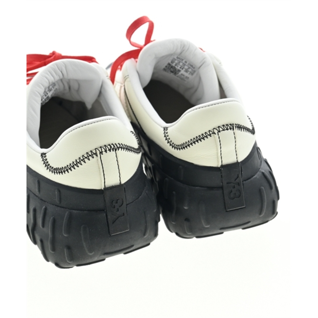 Y-3(ワイスリー)のY-3 ワイスリー スニーカー 28cm 白x黒x赤 【古着】【中古】 メンズの靴/シューズ(スニーカー)の商品写真