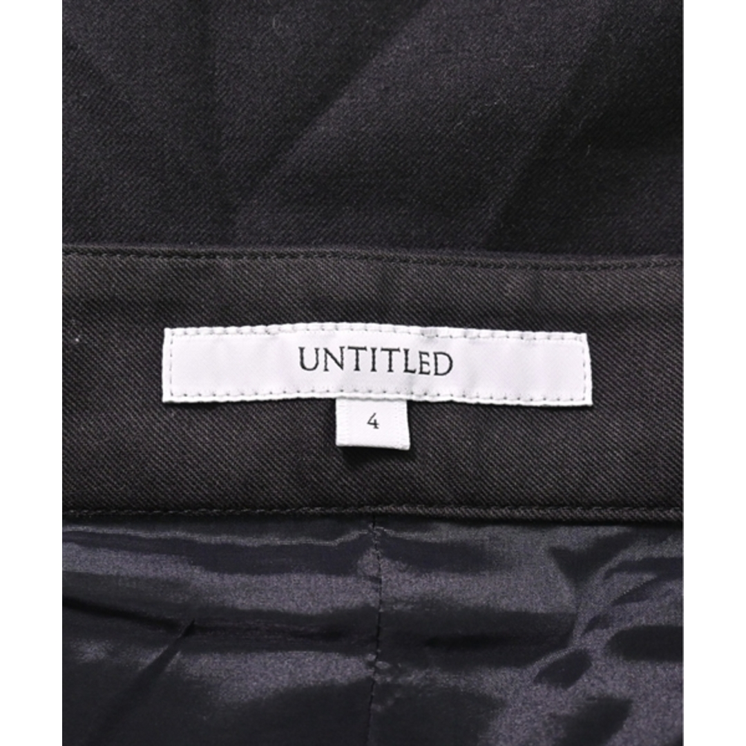 UNTITLED(アンタイトル)のUNTITLED アンタイトル ロング・マキシ丈スカート 4(XL位) 黒 【古着】【中古】 レディースのスカート(ロングスカート)の商品写真