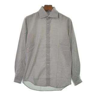 green label relaxing カジュアルシャツ S グレー 【古着】【中古】(シャツ)