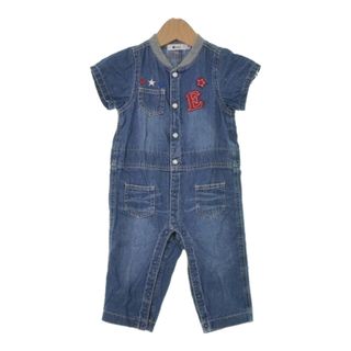 ベベ(BeBe)のBeBe ベベ ワンピース（その他） 90 インディゴ 【古着】【中古】(ワンピース)