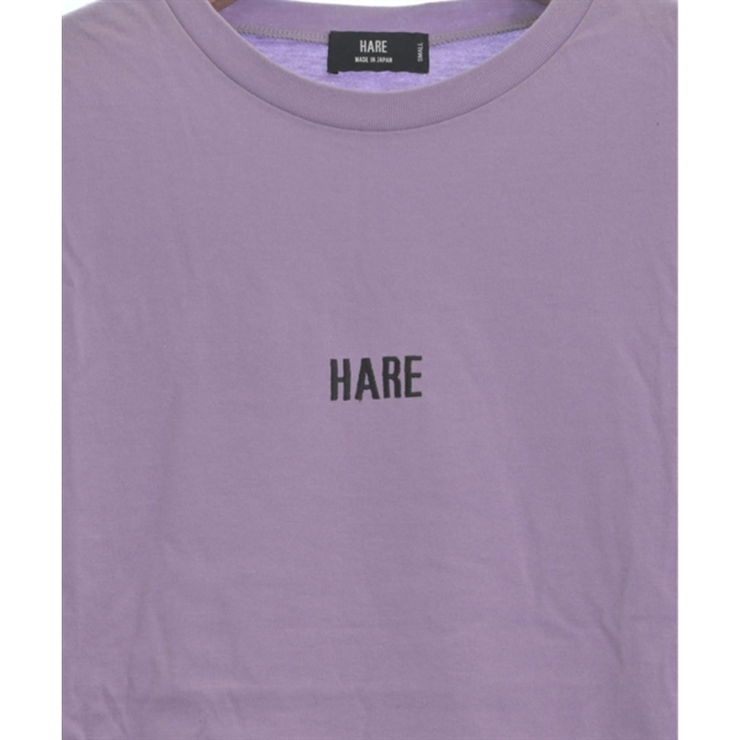 HARE(ハレ)のHARE ハレ Tシャツ・カットソー S 紫 【古着】【中古】 メンズのトップス(Tシャツ/カットソー(半袖/袖なし))の商品写真