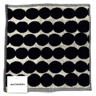 marimekko - 【新品未使用】marimekko マリメッコ　タオルハンカチ　ラシィマット　黒