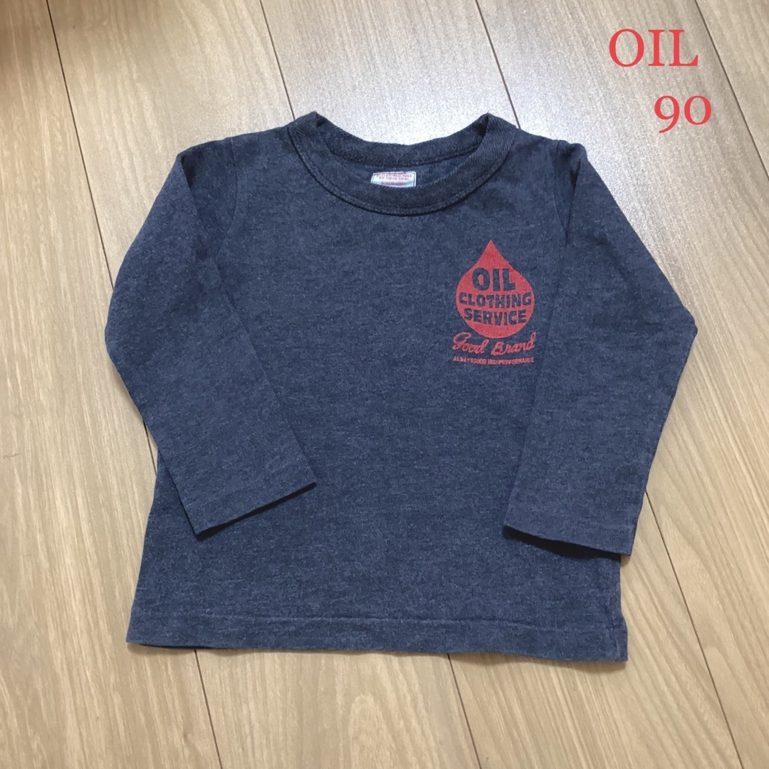OIL(オイル)のオイル　ロンT  90 キッズ/ベビー/マタニティのキッズ服男の子用(90cm~)(Tシャツ/カットソー)の商品写真