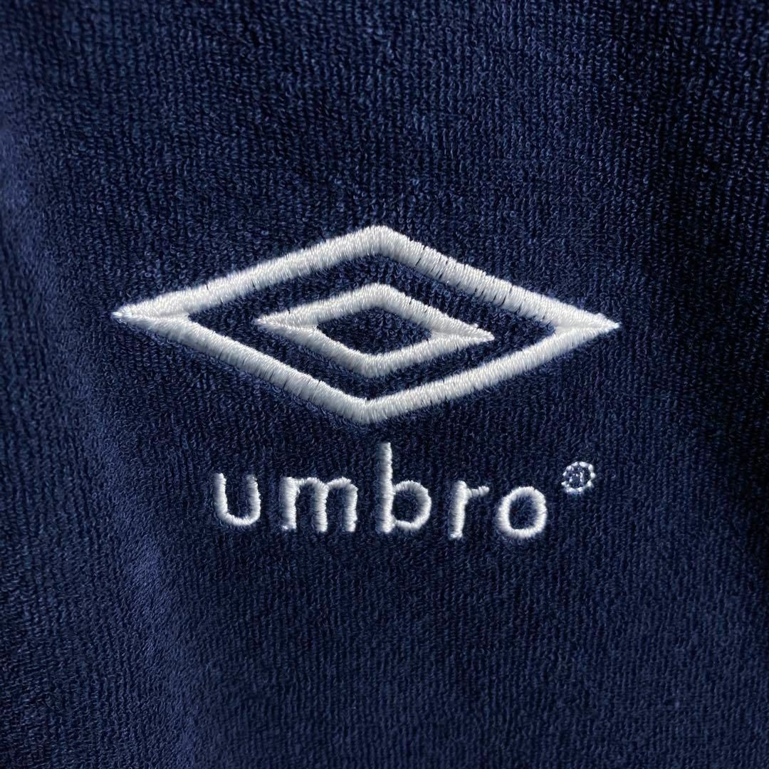 UMBRO(アンブロ)の【美品】アンブロ　刺繍ロゴ　長袖　ポロシャツ　Pile Gameshirt メンズのトップス(ポロシャツ)の商品写真