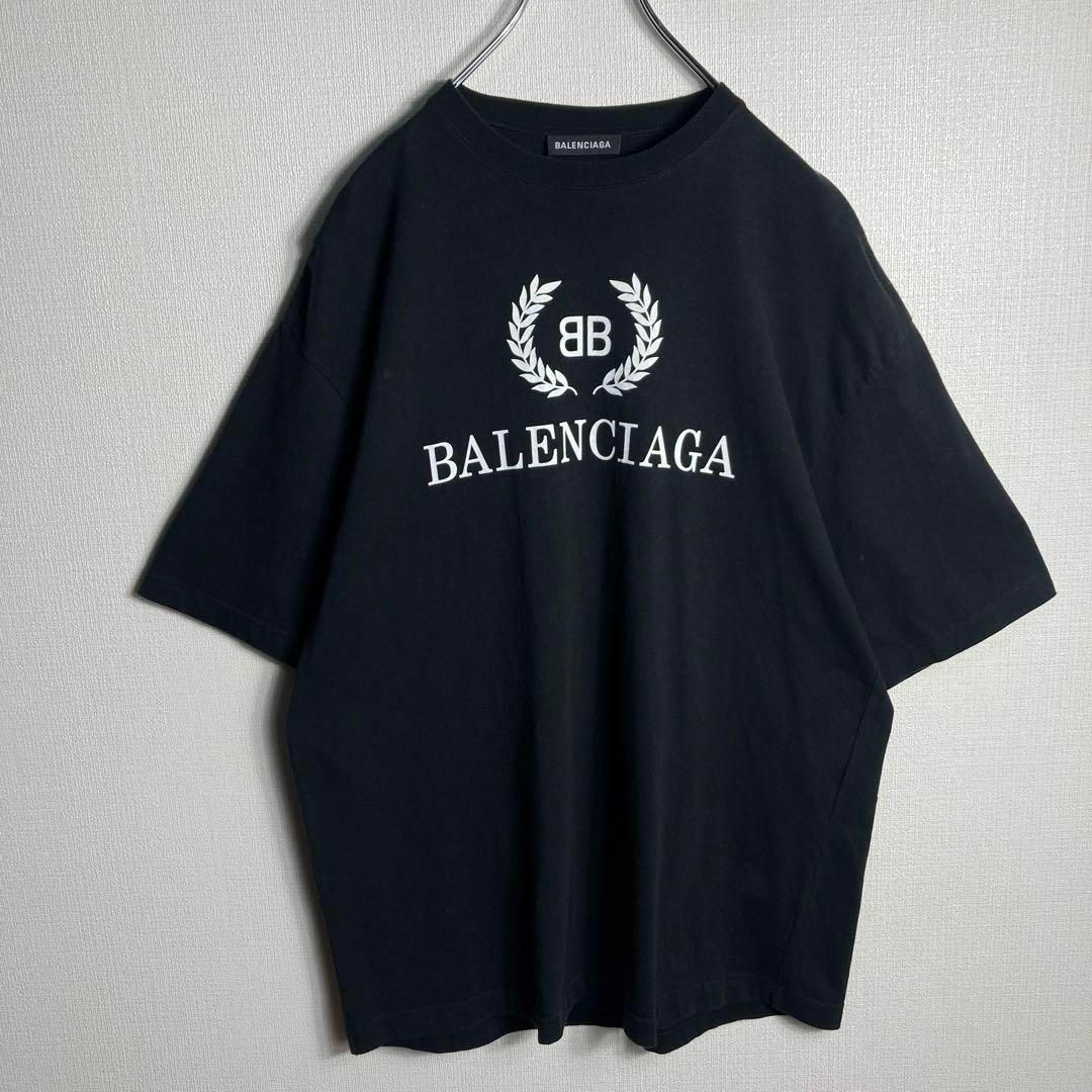 Balenciaga(バレンシアガ)の【即完売モデル】バレンシアガ　ロゴプリント　ビッグロゴ　Tシャツ　XS メンズのトップス(Tシャツ/カットソー(半袖/袖なし))の商品写真