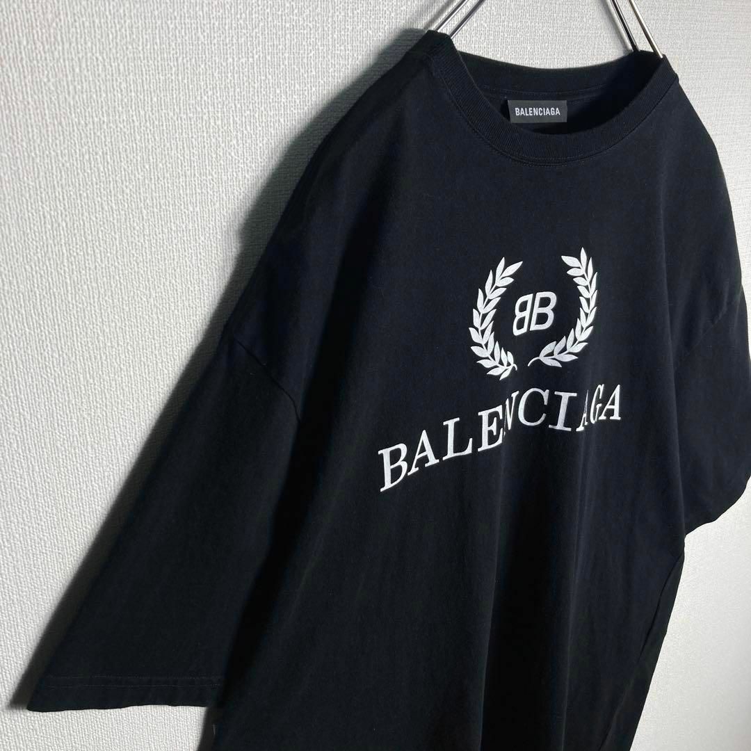 Balenciaga(バレンシアガ)の【即完売モデル】バレンシアガ　ロゴプリント　ビッグロゴ　Tシャツ　XS メンズのトップス(Tシャツ/カットソー(半袖/袖なし))の商品写真