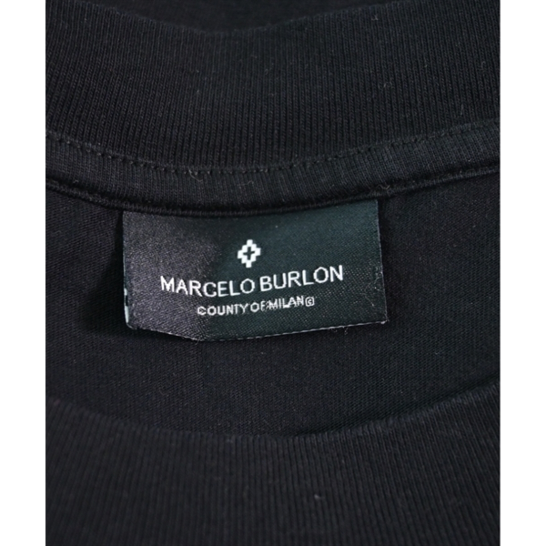 MARCELO BURLON(マルセロブロン)のMARCELO BURLON マルセロバーロン Tシャツ・カットソー M 黒 【古着】【中古】 メンズのトップス(Tシャツ/カットソー(半袖/袖なし))の商品写真