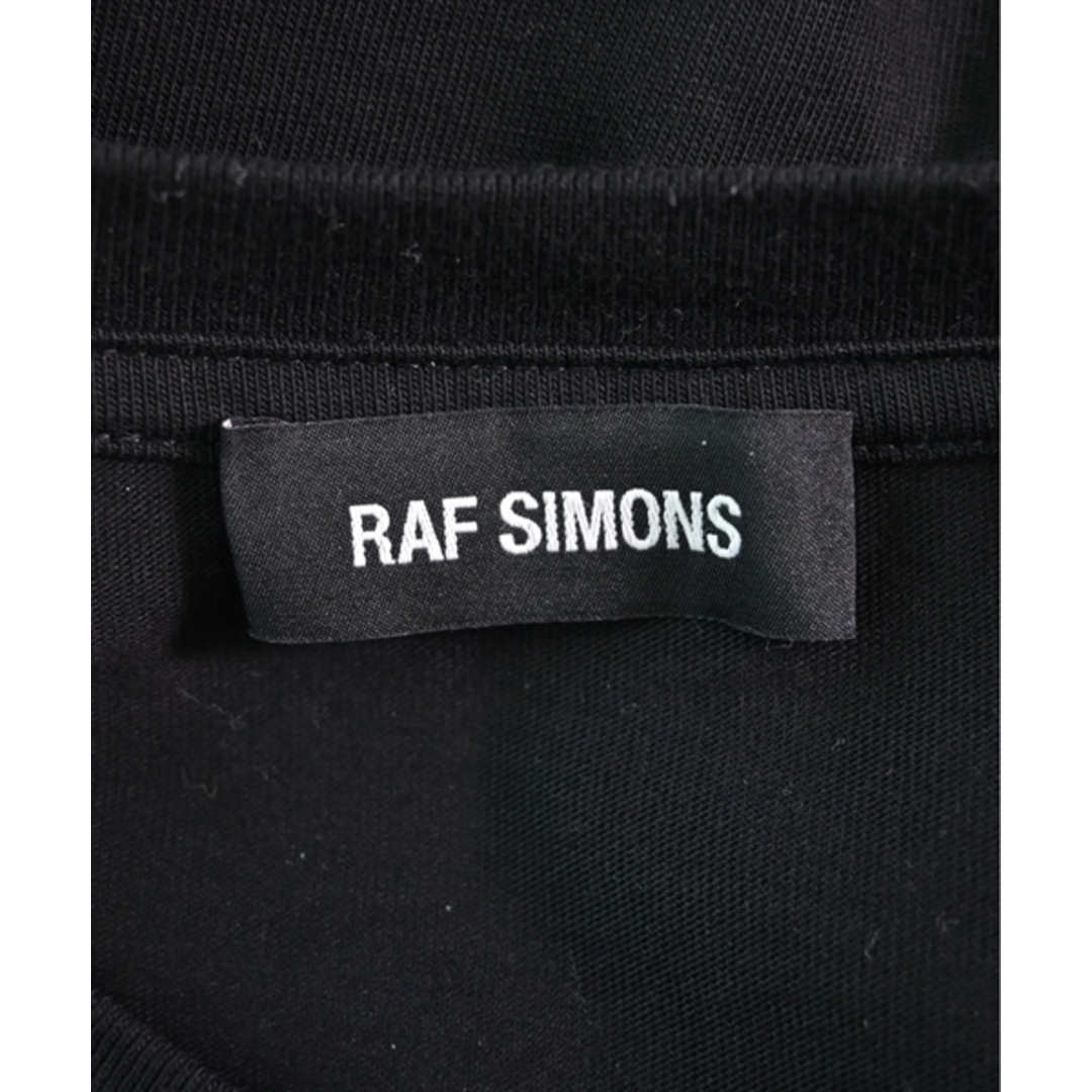 RAF SIMONS(ラフシモンズ)のRAF SIMONS ラフシモンズ Tシャツ・カットソー XS 黒 【古着】【中古】 メンズのトップス(Tシャツ/カットソー(半袖/袖なし))の商品写真