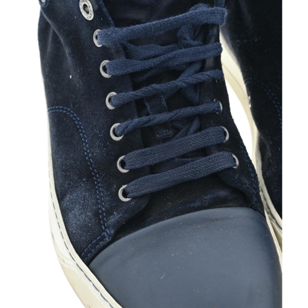 LANVIN(ランバン)のLANVIN ランバン スニーカー UK8(26.5cm位) 紺 【古着】【中古】 メンズの靴/シューズ(スニーカー)の商品写真