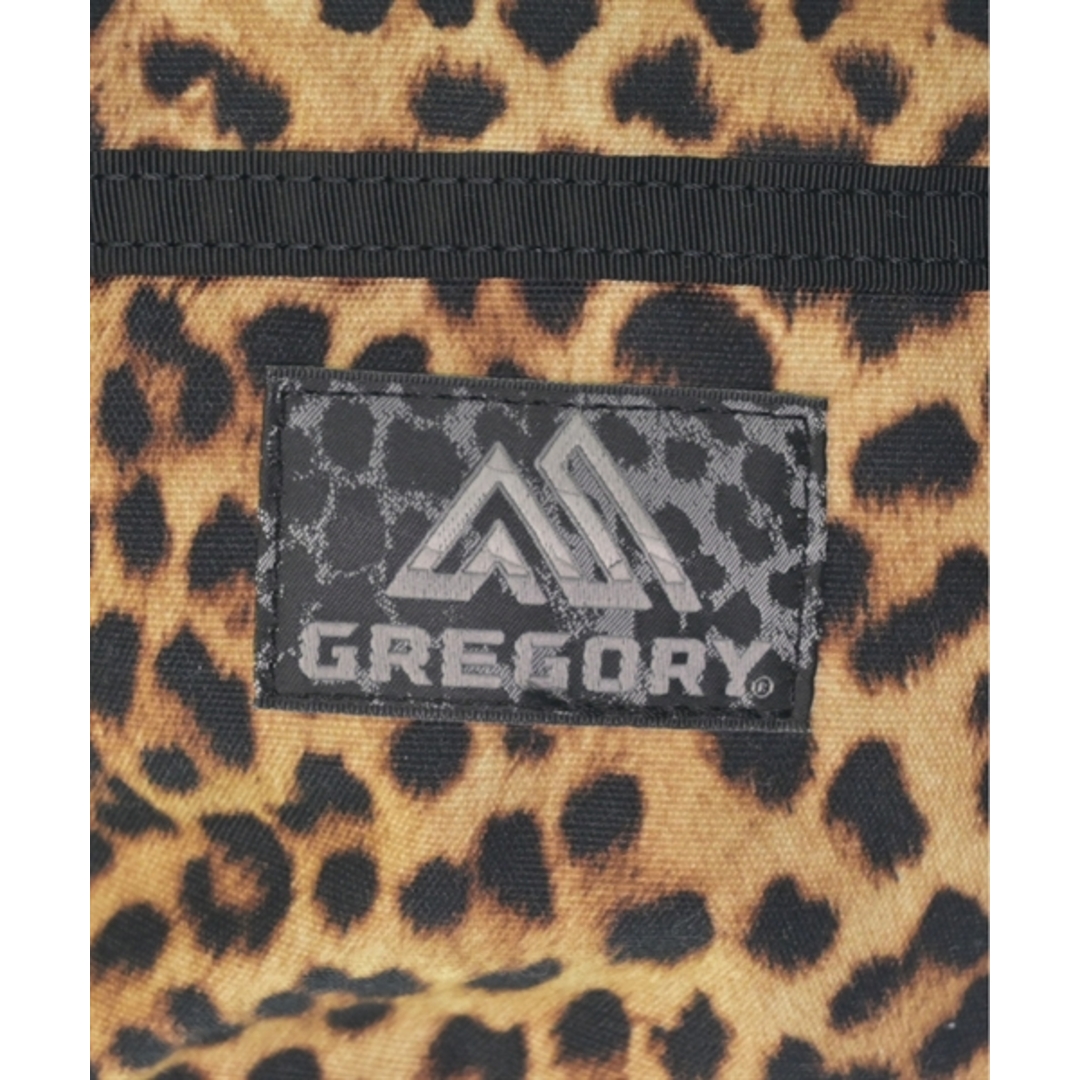 Gregory(グレゴリー)のGREGORY グレゴリー バッグ（その他） - 茶xアイボリー(豹柄) 【古着】【中古】 メンズのバッグ(その他)の商品写真