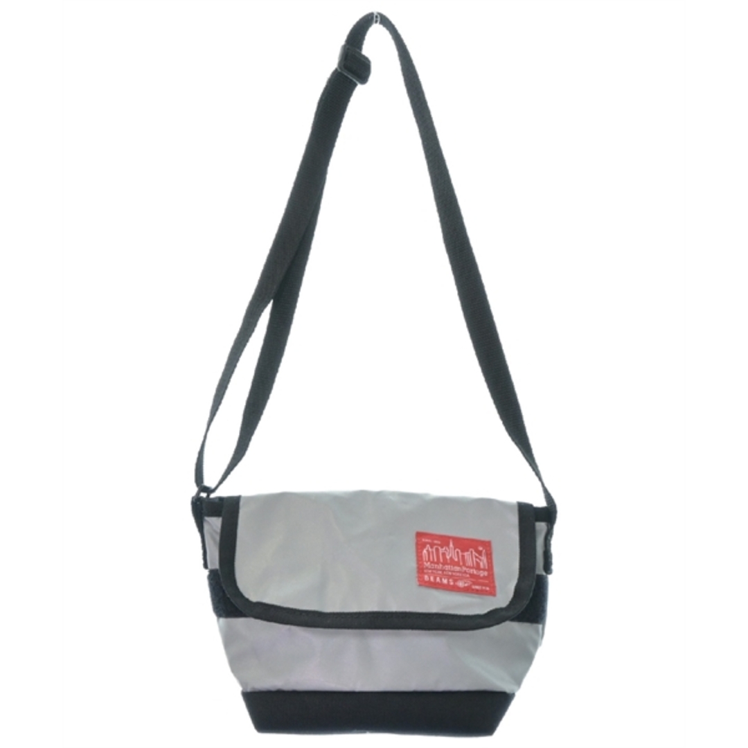 Manhattan Portage(マンハッタンポーテージ)のManhattanPortage バッグ（その他） - シルバーx黒 【古着】【中古】 レディースのバッグ(その他)の商品写真