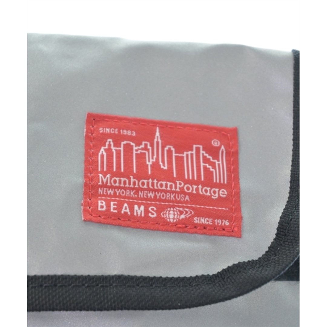 Manhattan Portage(マンハッタンポーテージ)のManhattanPortage バッグ（その他） - シルバーx黒 【古着】【中古】 レディースのバッグ(その他)の商品写真