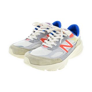 キス(KITH)のKITH キス スニーカー 25.5cm ベージュxグレーxオレンジ 【古着】【中古】(スニーカー)