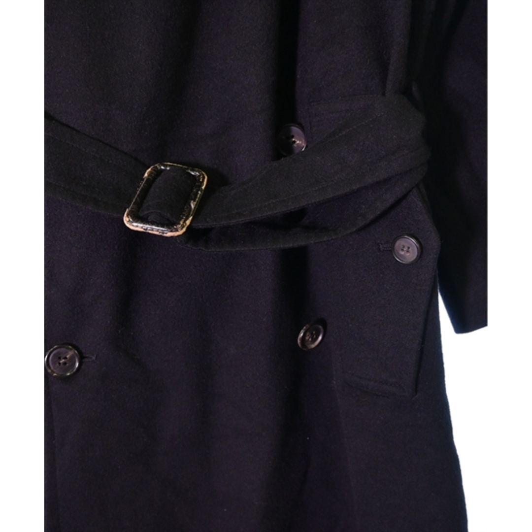 Agnona(アニオナ)のAGNONA アニオナ コート（その他） -(XL位) 黒 【古着】【中古】 メンズのジャケット/アウター(その他)の商品写真