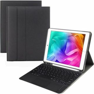 iPad9.7 キーボードケース 手帳型 iPad6/ 載 護 ブラック 215