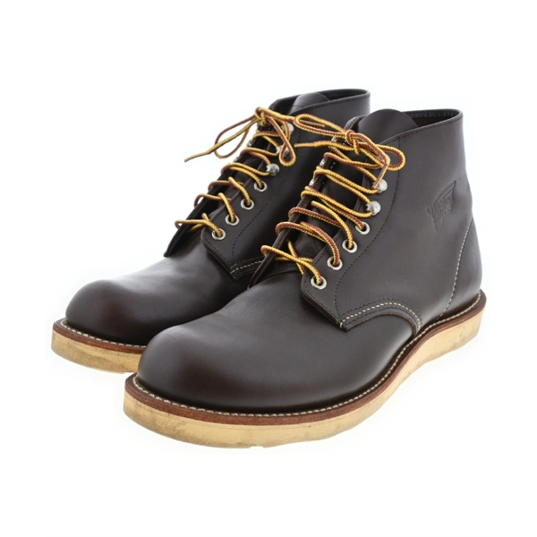 REDWING(レッドウィング)のREDWING レッドウィング ブーツ 28cm 茶 【古着】【中古】 メンズの靴/シューズ(ブーツ)の商品写真