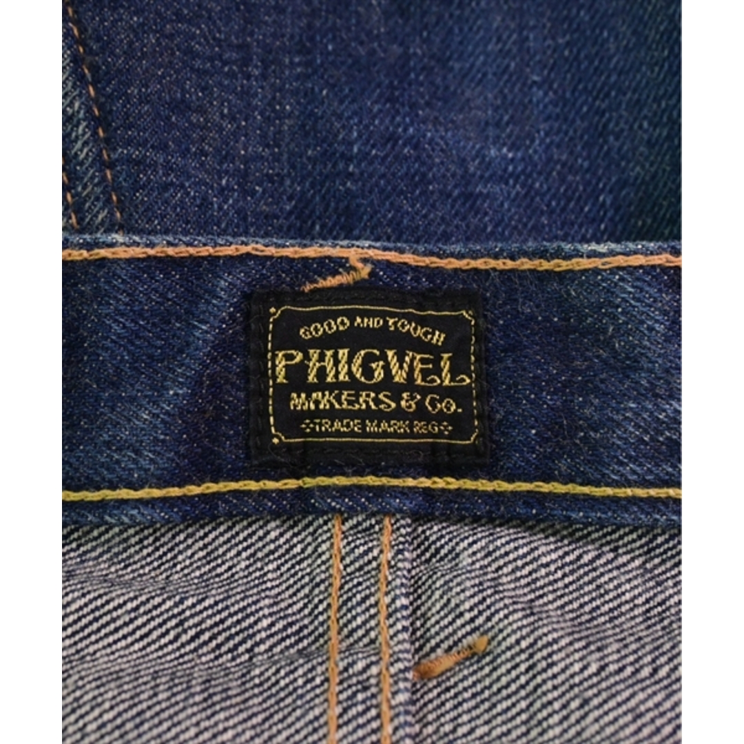 PHIGVEL(フィグベル)のPHIGVEL フィグベル デニムパンツ 3(L位) インディゴ(デニム) 【古着】【中古】 メンズのパンツ(デニム/ジーンズ)の商品写真