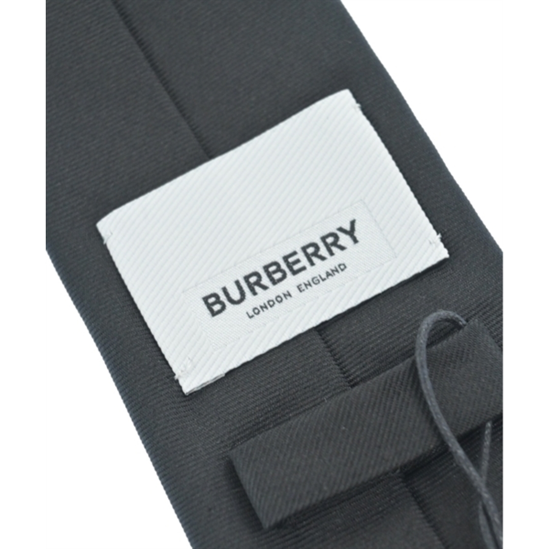 BURBERRY(バーバリー)のBURBERRY バーバリー ネクタイ - 黒 【古着】【中古】 メンズのファッション小物(ネクタイ)の商品写真