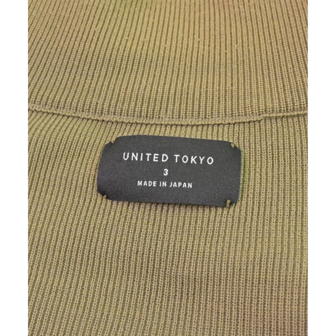 UNITED TOKYO(ユナイテッドトウキョウ)のUNITED TOKYO ニット・セーター 3(L位) ベージュ 【古着】【中古】 メンズのトップス(ニット/セーター)の商品写真