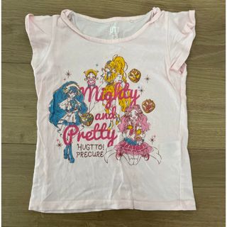 子供服　女の子　サイズ100  プリキュア　半袖　Tシャツ(Tシャツ/カットソー)