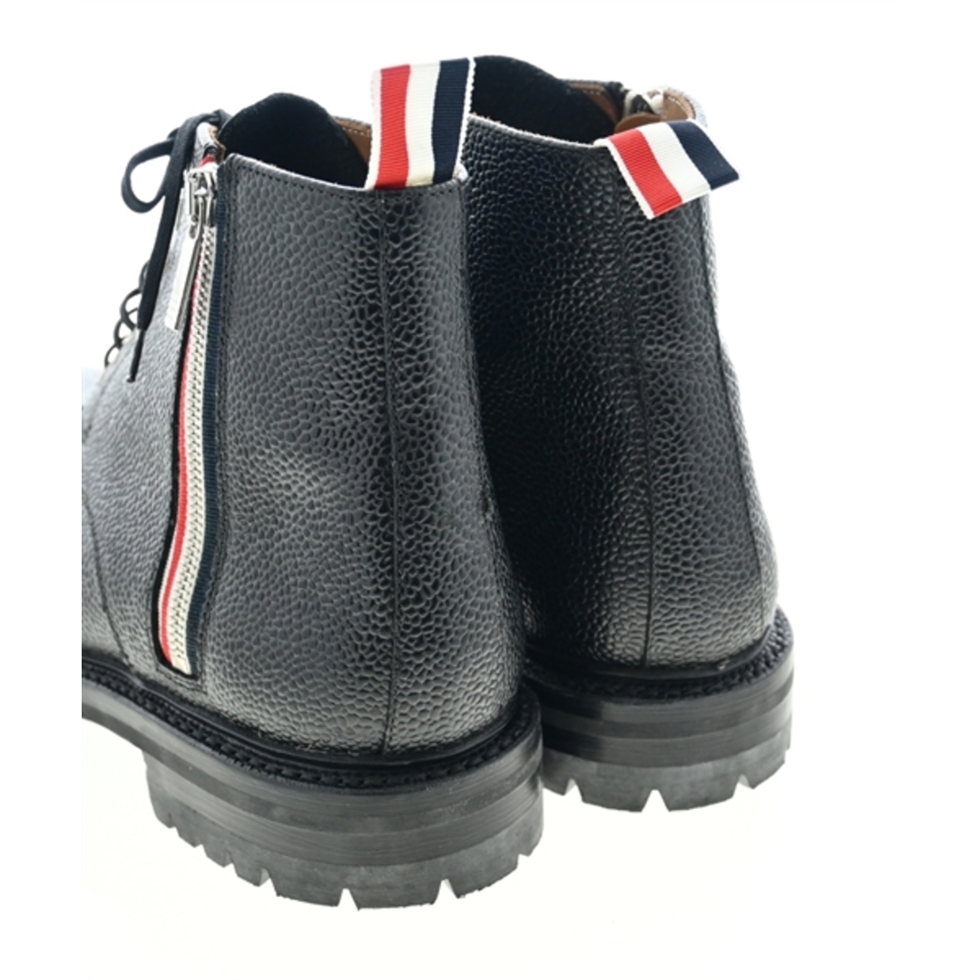 THOM BROWNE(トムブラウン)のTHOM BROWNE ブーツ EU41 1/2(26.5cm位) 黒 【古着】【中古】 メンズの靴/シューズ(ブーツ)の商品写真