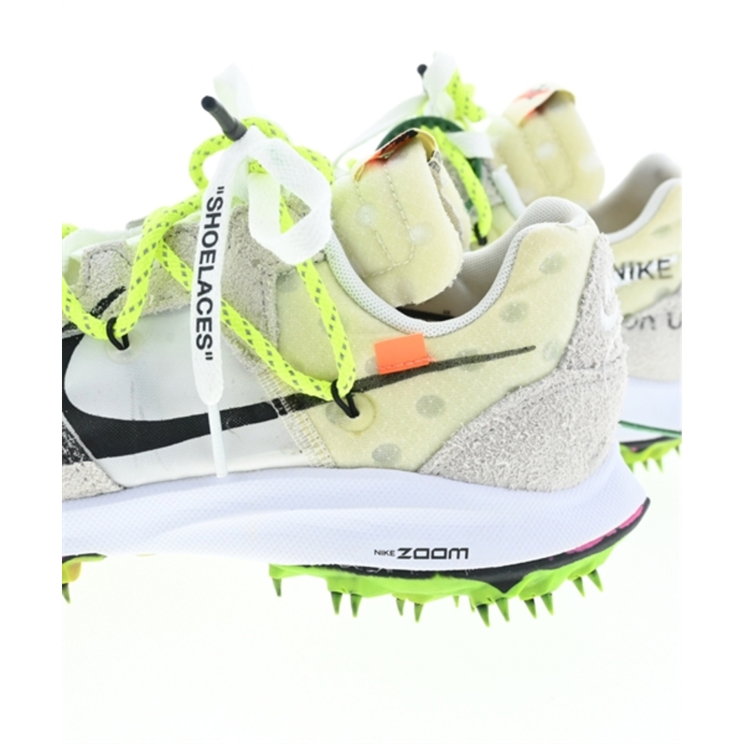 OFF-WHITE(オフホワイト)のOFF-WHITE オフホワイト スニーカー 27.5cm 白xグレーx黄緑 【古着】【中古】 メンズの靴/シューズ(スニーカー)の商品写真