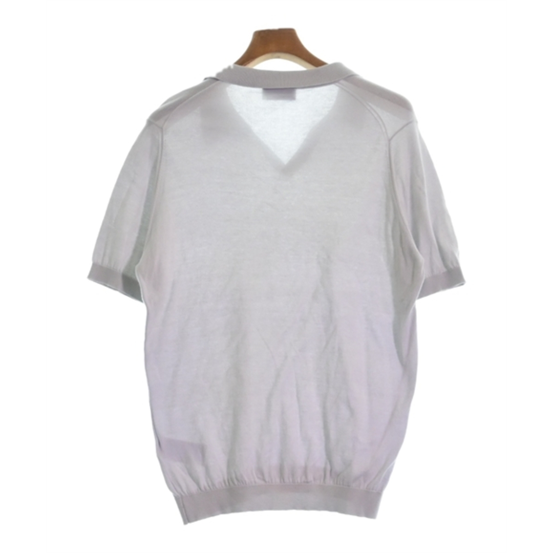 JOHN SMEDLEY(ジョンスメドレー)のJOHN SMEDLEY ジョンスメドレー ニット・セーター L グレー 【古着】【中古】 メンズのトップス(ニット/セーター)の商品写真